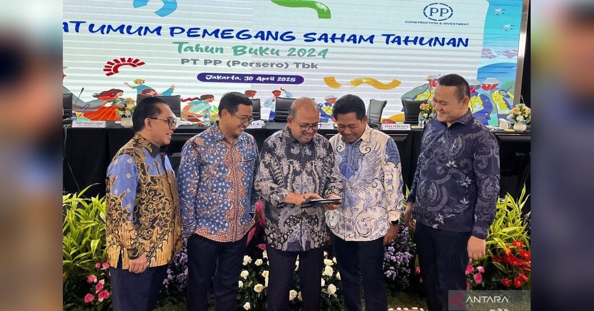 PT PP Berencana Divestasi Dua Anak Usaha Senilai Rp3 Triliun