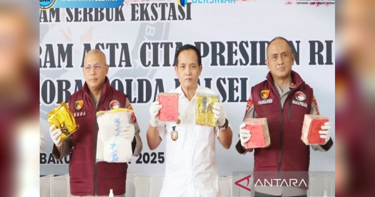 BNNP Kalsel Buru Pemodal Sabu Oknum Polisi yang Ditembak