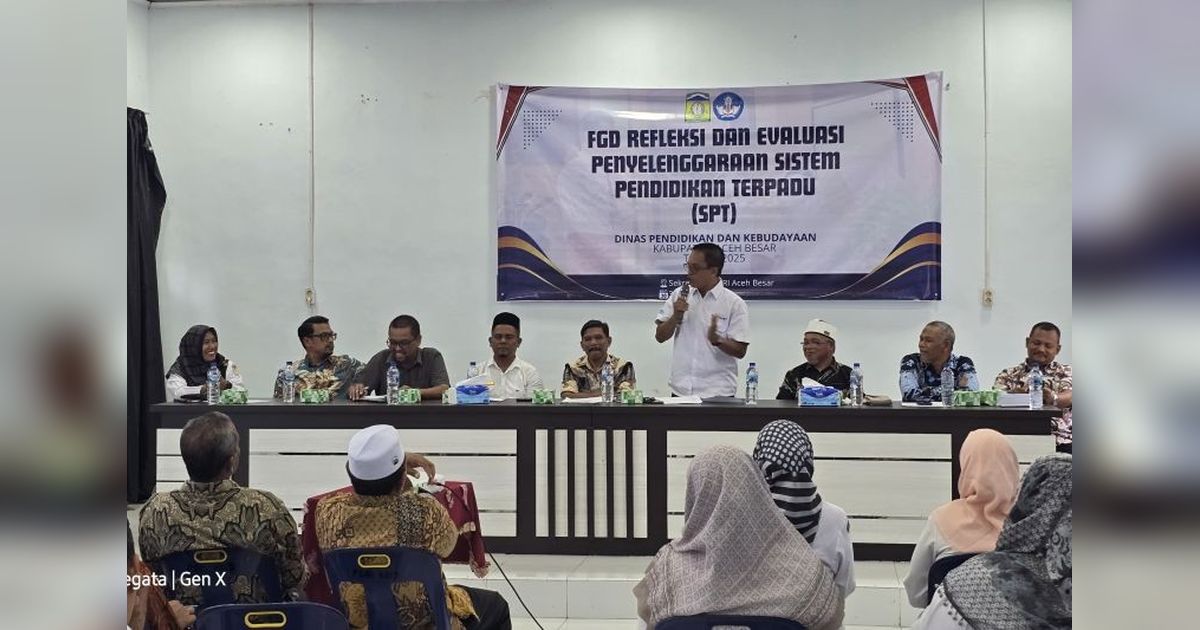 Disdikbud Aceh Besar Evaluasi Sistem Pendidikan Terpadu: Wujudkan Generasi Unggul dan Islami