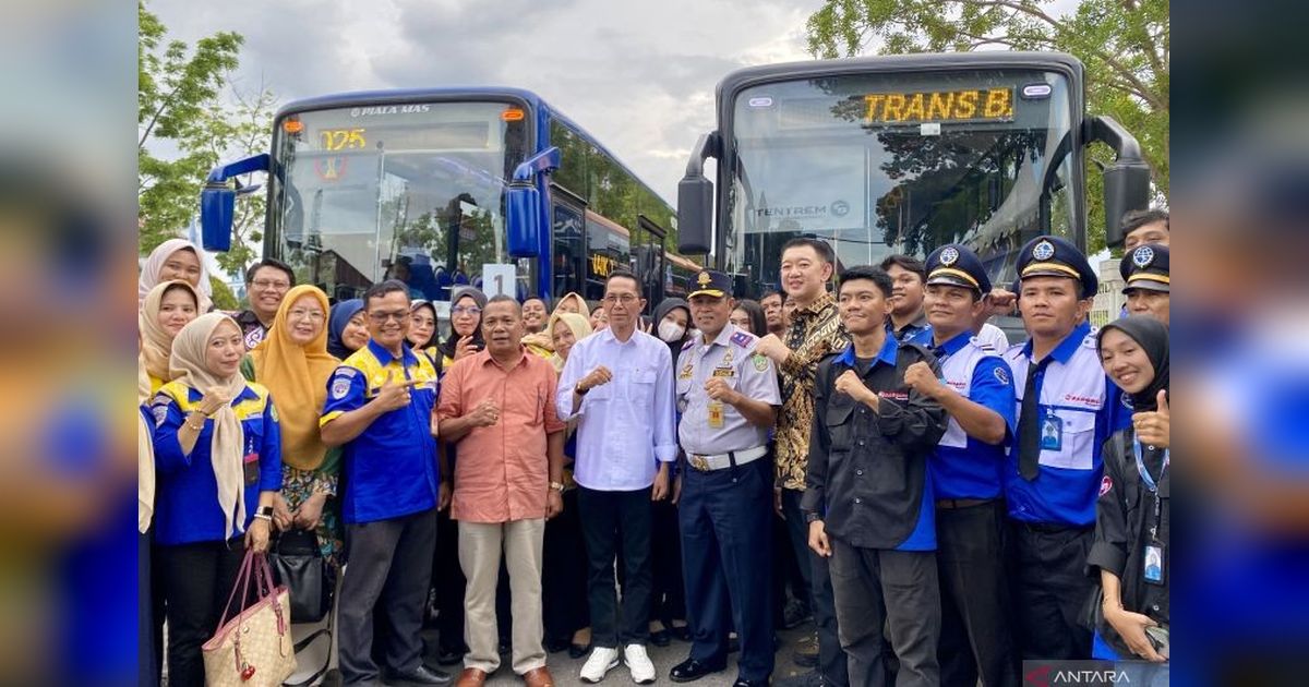13 Bus Baru Trans Batam Dilaunching, Tingkatkan Layanan Transportasi Publik