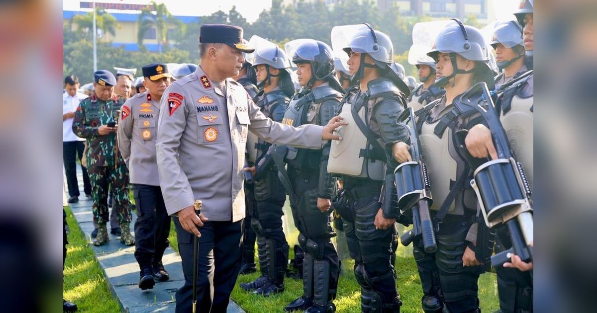 Polda Jatim Kerahkan 3.736 Personel Amankan May Day 2025 di Surabaya