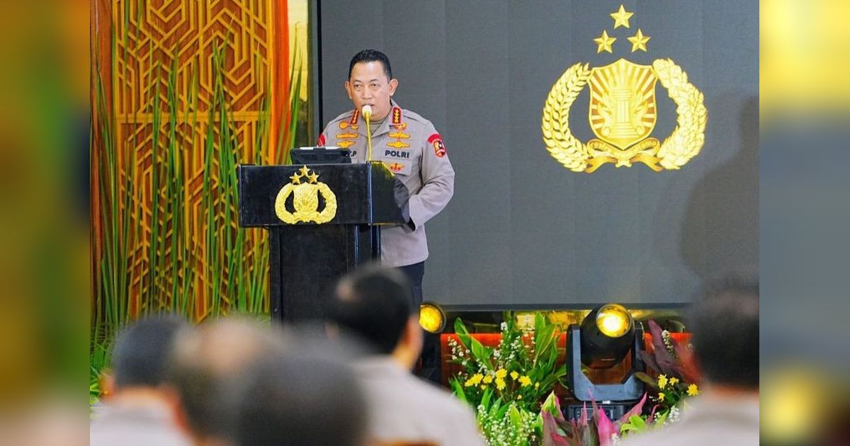 Kapolri Buka Rakernis Gabungan, Resmikan Renovasi Gedung Humas Polri dan Terima Cetak Biru Strategis 20 Tahun
