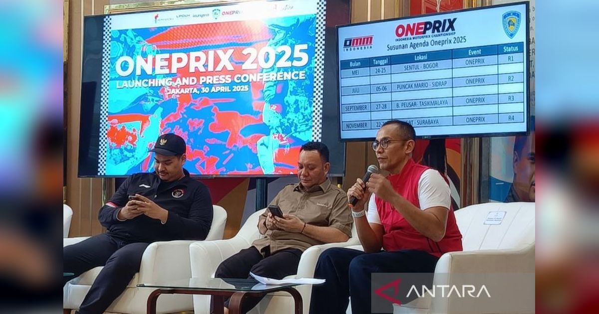 Oneprix 2025: CEO PT OMM Komitmen Gelar Kejurnas Balap Motor Berkelanjutan