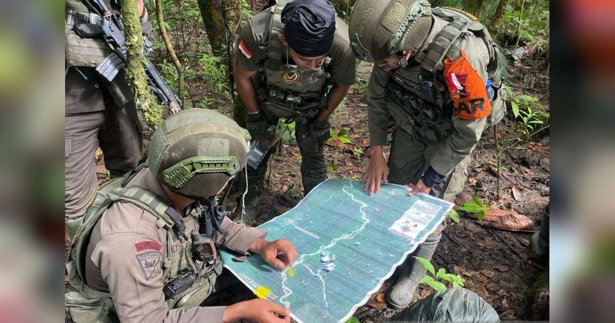 Tim SAR Brimob Sisir Zona Merah di Bintuni, Cari Iptu Tomi Marbun yang Hilang