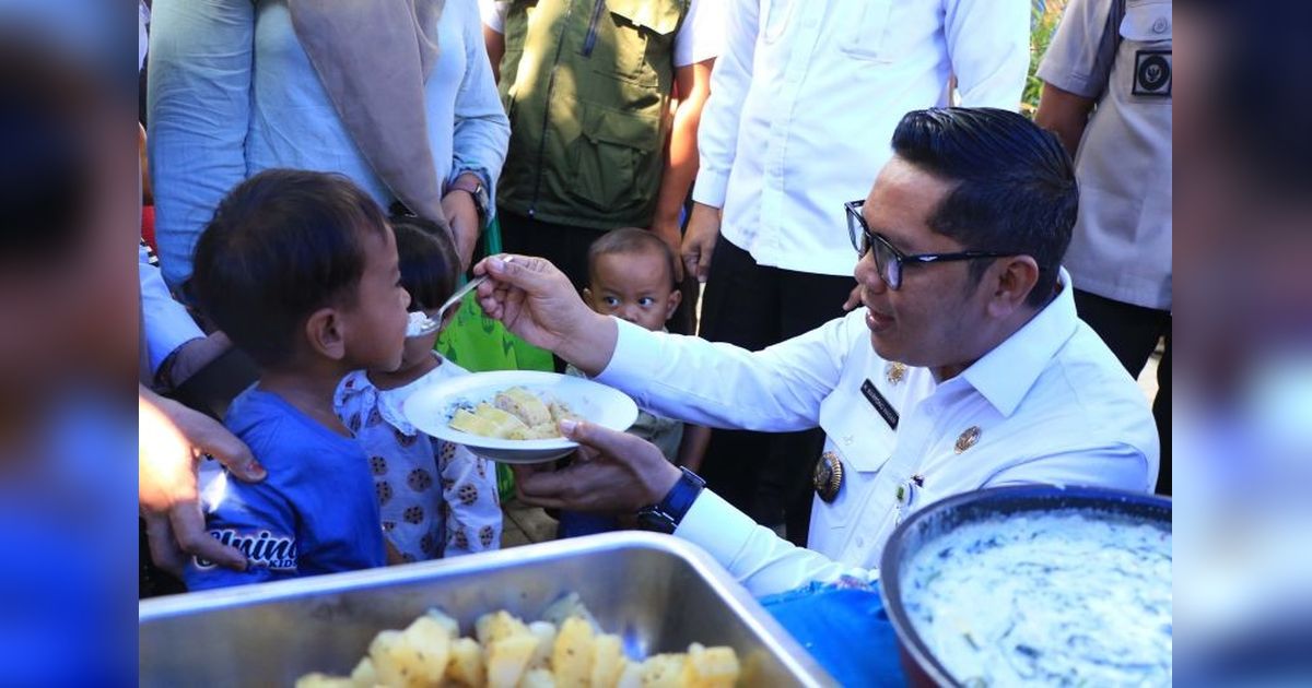 1.000 Balita Risiko Stunting di Kota Tangerang Terima Bantuan Pangan