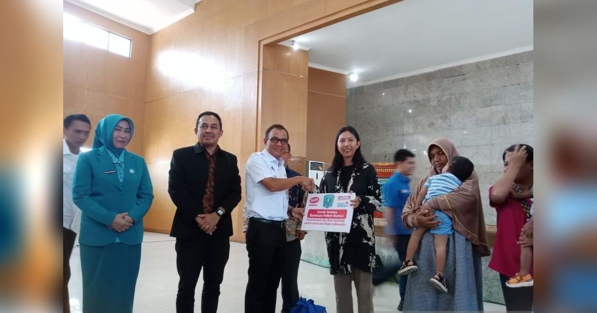 300 Anak di Belitung Terima Bantuan Nutrisi Cegah Stunting