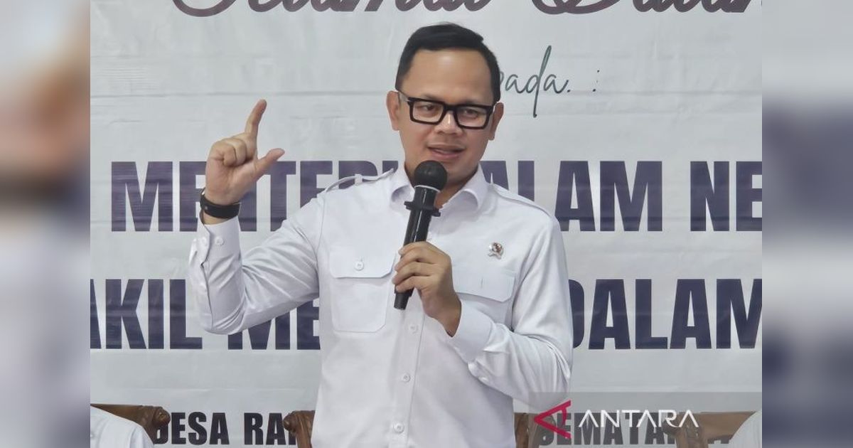 Wamendagri Ingatkan Dua Poin Penting Sebelum Pemda Bentuk Dinas Ekraf