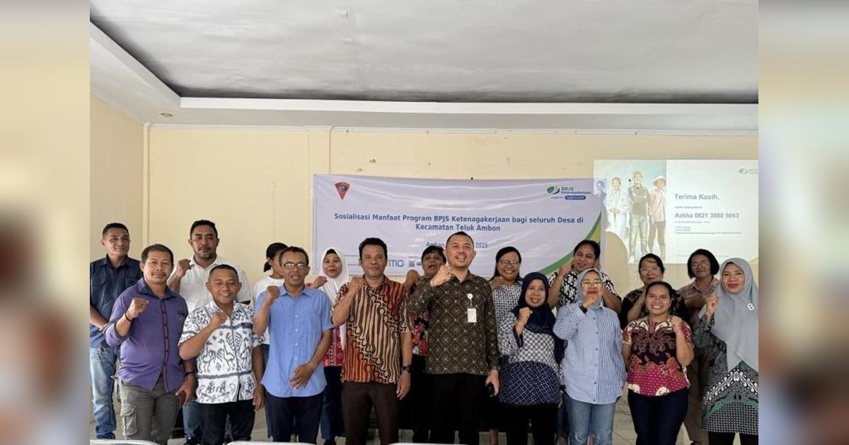 BPJamsostek Maluku Sosialisasikan Jaminan Keselamatan Kerja Jakon untuk Pekerja Konstruksi