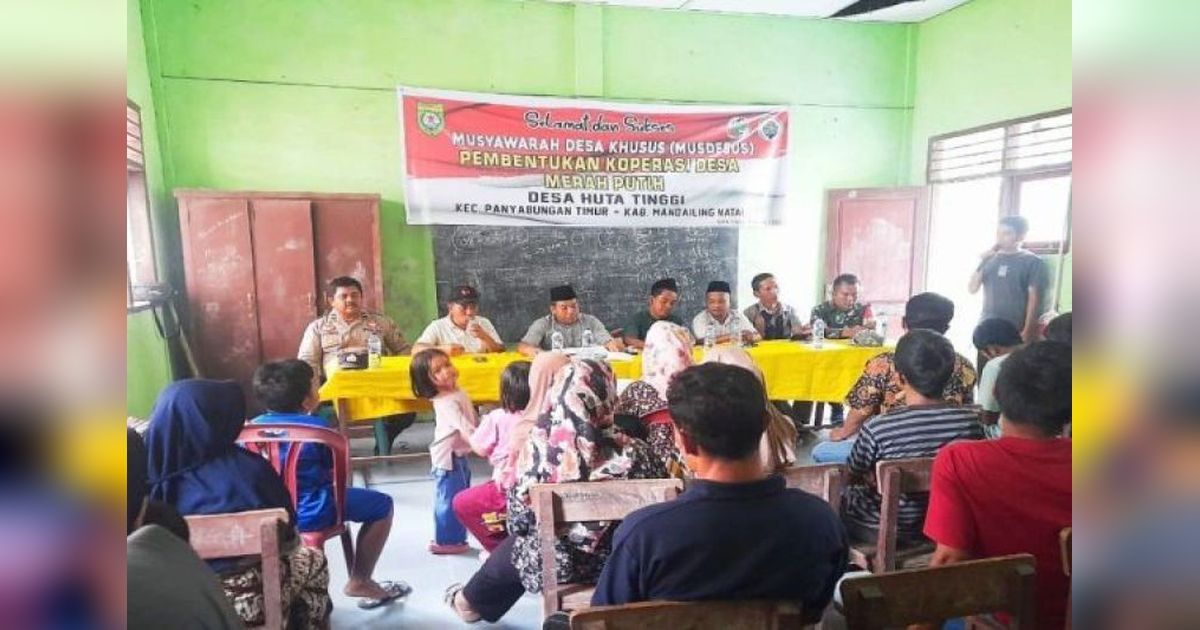 Koperasi Desa Merah Putih Digalakkan di Panyabungan Timur, Madina