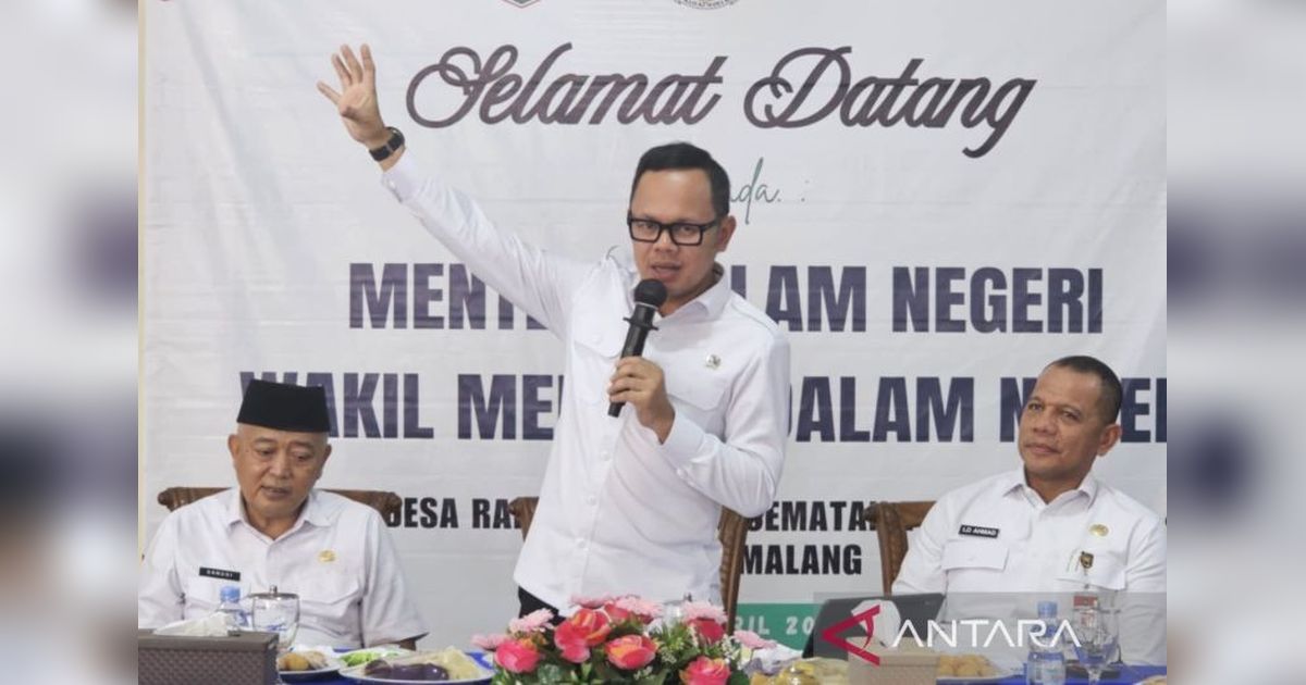 Wamendagri Dukung Penuh Kopdes Merah Putih: Target 80 Ribu Unit hingga 2025