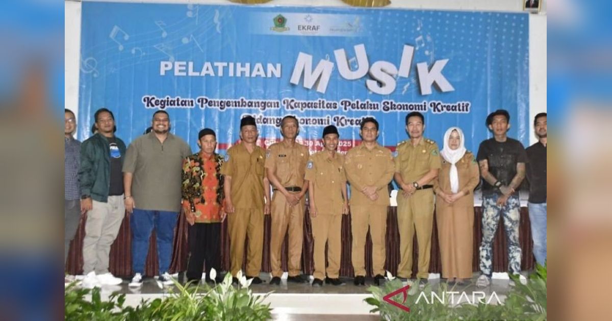 Dispar Rejang Lebong Latih Musisi Lokal, Siap Go Nasional!