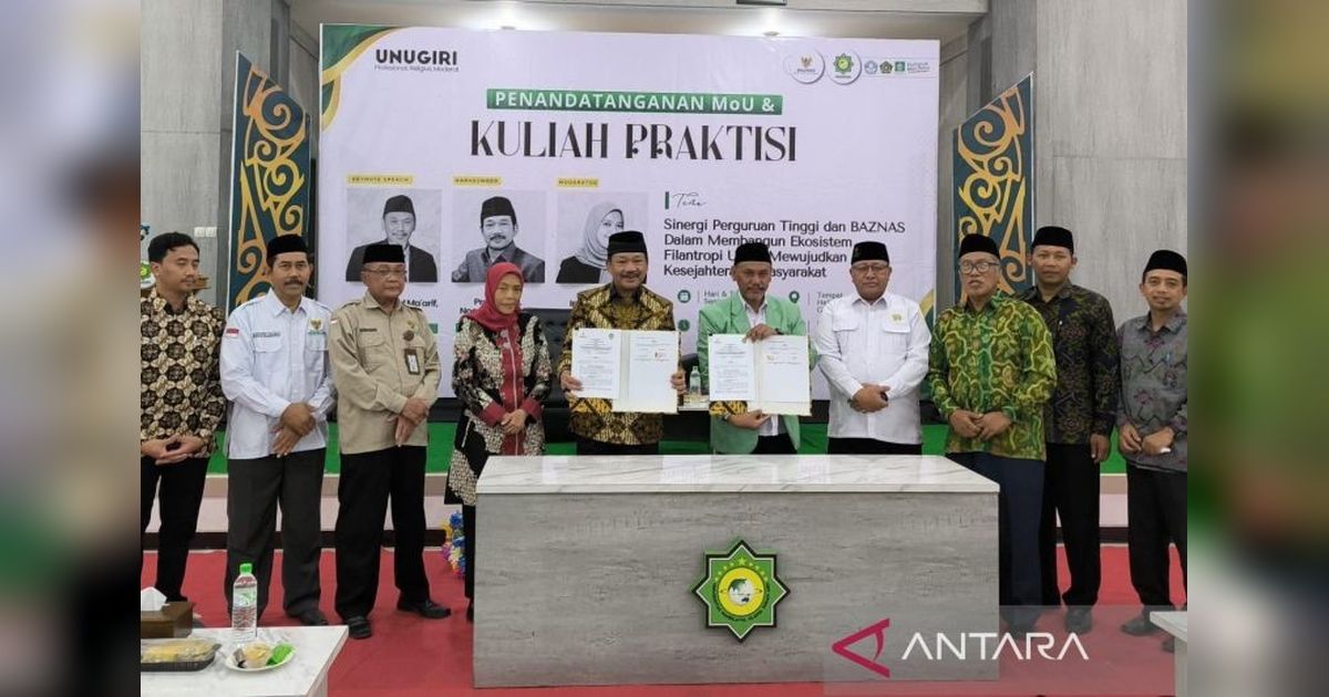 Baznas RI dan Unugiri Jalin Kerja Sama Bangun Ekosistem Filantropi