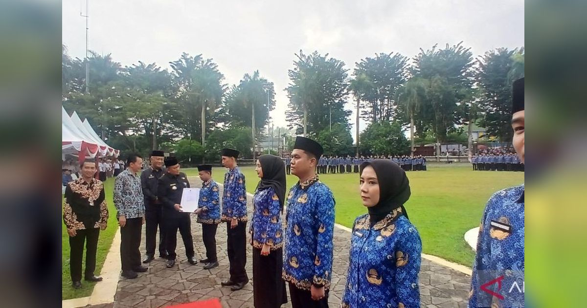 Pemkot Jambi Resmi Angkat 1.953 ASN Baru, Dominasi PPPK!