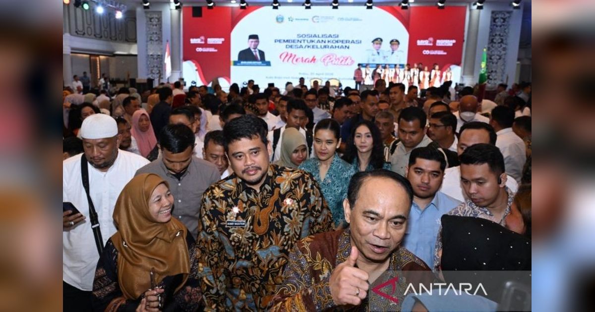 Target 6.110 Kopdes Merah Putih di Sumut, Dorong Perekonomian Desa