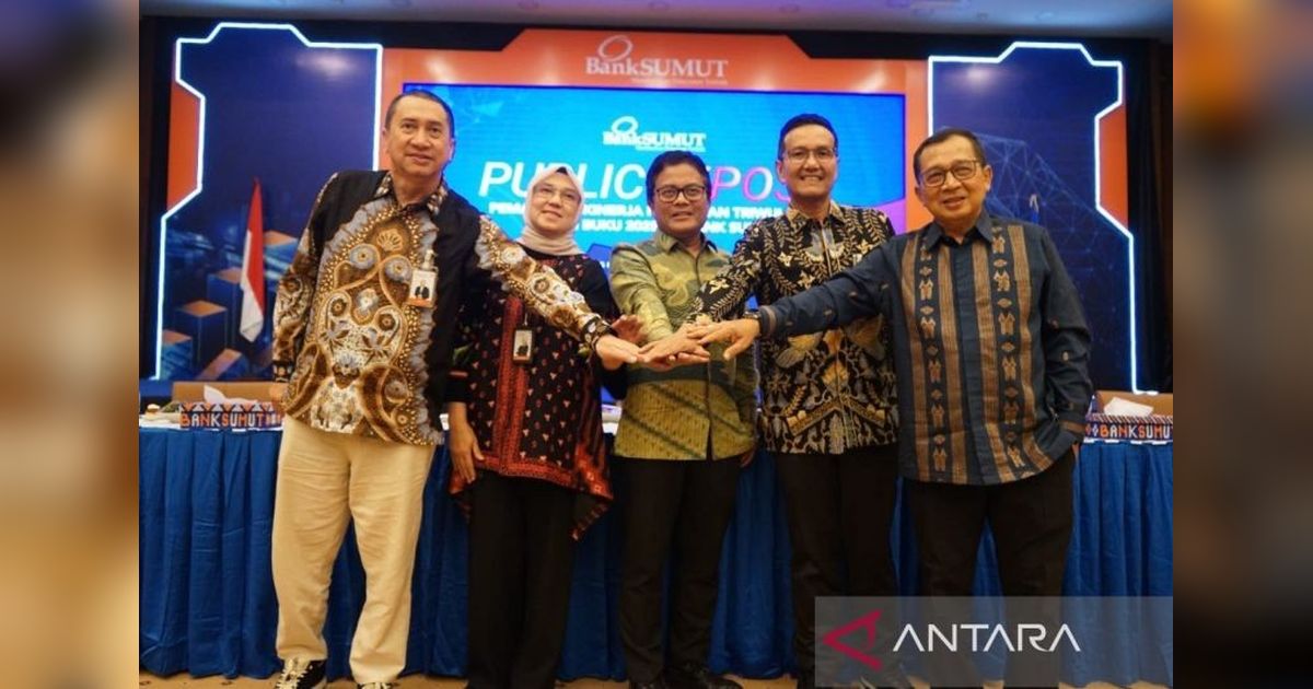 Bank Sumut Raih Kinerja Cemerlang: Laba dan Kredit Tumbuh di Triwulan I 2025