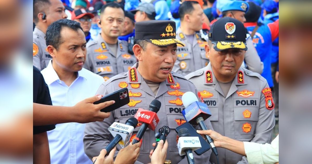 Kapolri Jamin Pengamanan May Day di Monas, Presiden Jokowi Diharapkan Hadir