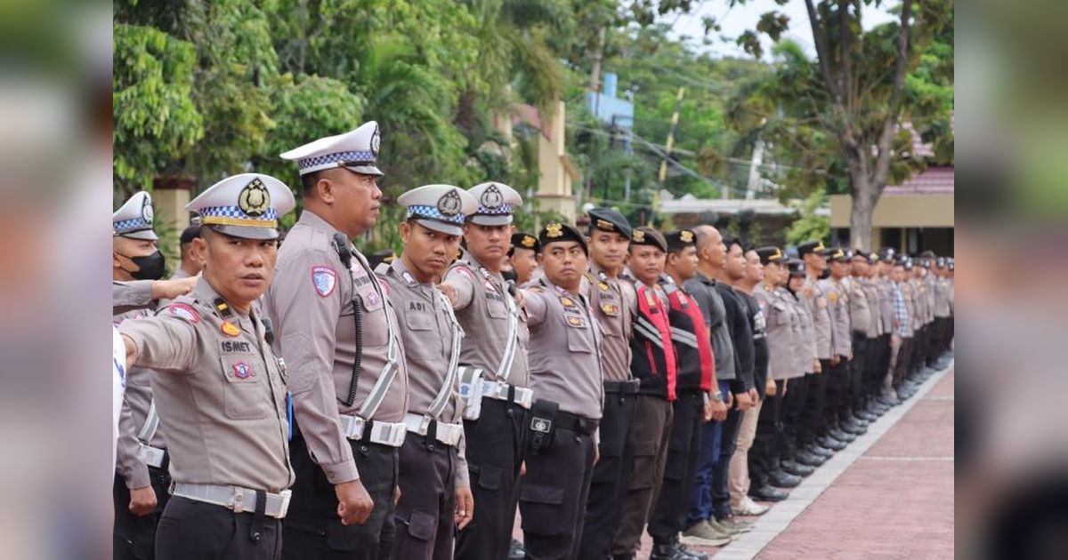 220 Personel Polresta Palu Amankan May Day, Imbau Aksi Tertib dan Damai