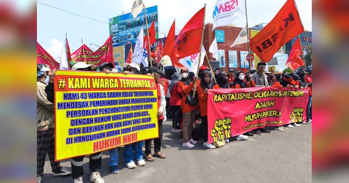 Aksi Hari Buruh di Lampung Berjalan Lancar dan Kondusif, Kapolda Apresiasi Kerjasama Semua Pihak