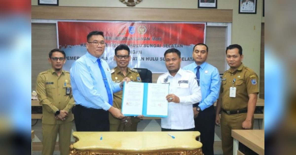 Pemkab HSS Jalin Kerja Sama dengan Kejari: Desa Mendapat Pendampingan Hukum