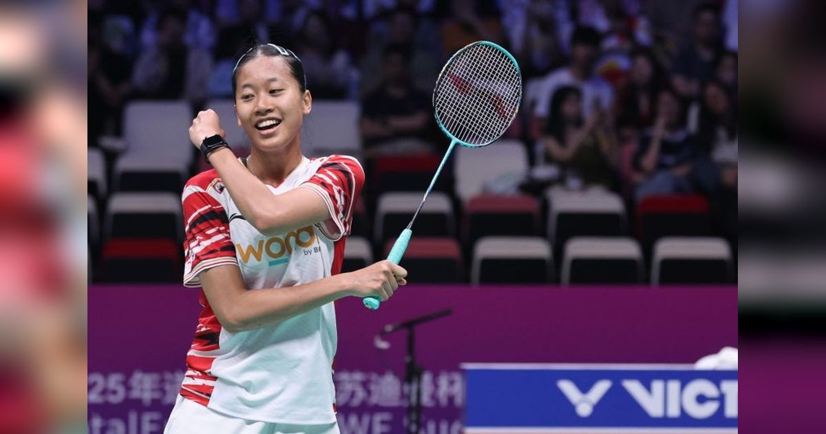Putri KW Bawa Indonesia Unggul Atas Denmark di Piala Sudirman 2025!