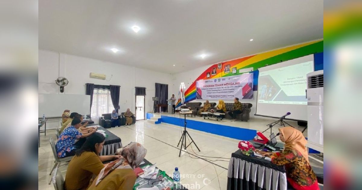 PT Timah Tbk Tingkatkan Kompetensi 581 Guru melalui Program Timah Mengajar