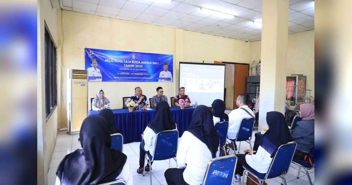 Peluang Emas! Disnaker Tangerang Buka Pelatihan Tata Boga, Gratis dan Bersertifikat BNSP
