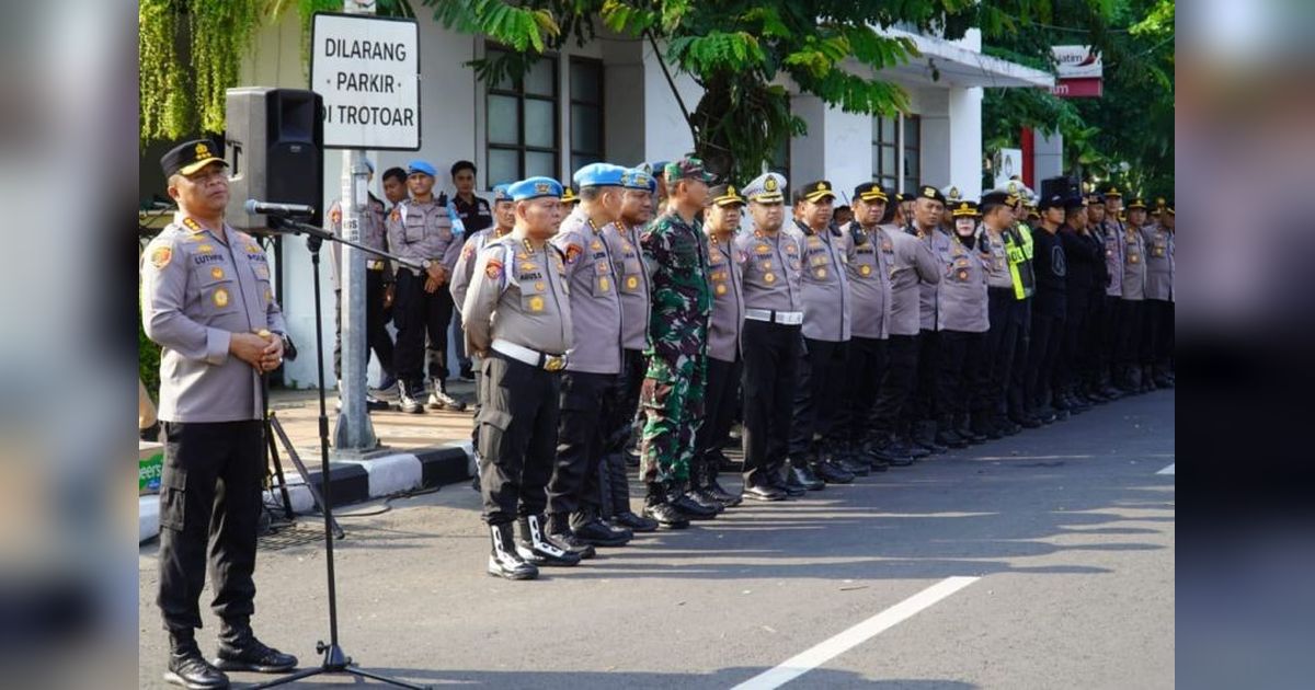 Pengamanan May Day Surabaya Tanpa Senjata Api, Kapolrestabes Pastikan Humanis