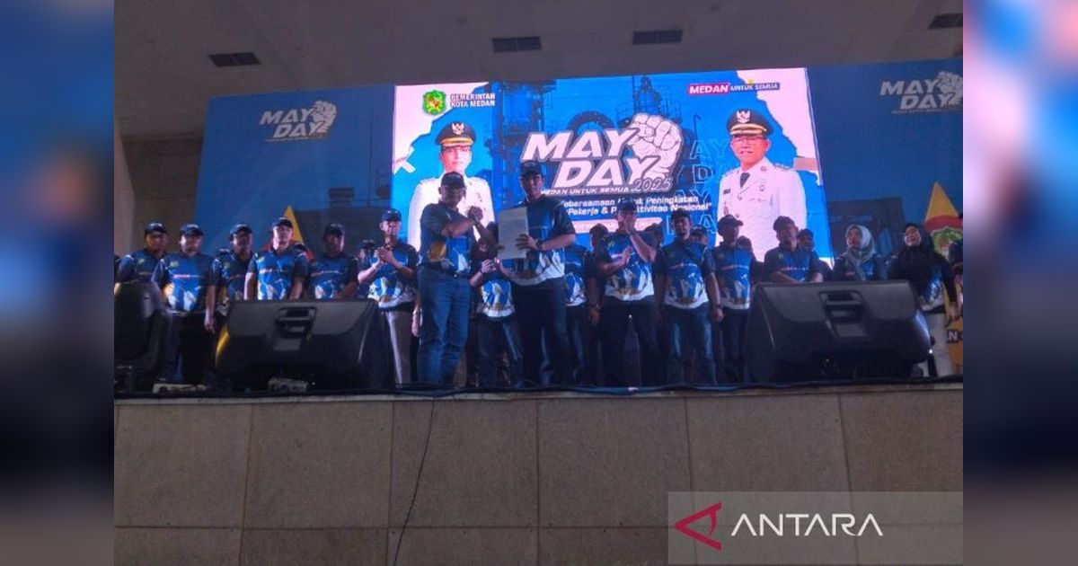 Hari Buruh Medan: Wali Kota Dorong Ekosistem Tripartit yang Lebih Baik