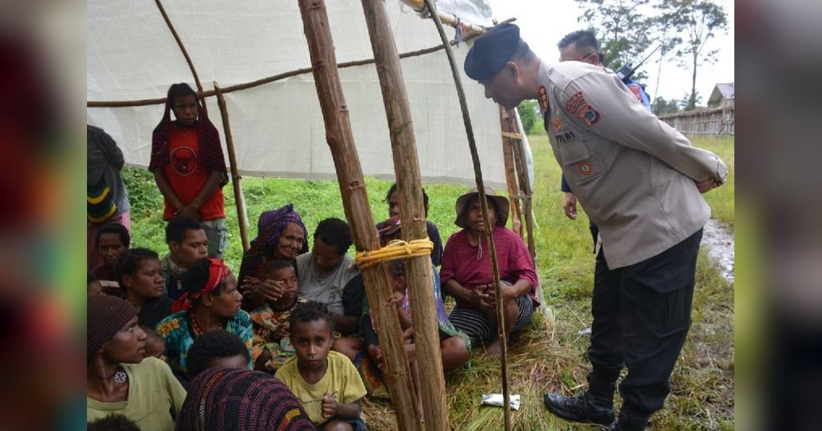 Polda Papua Tinjau Posko Darurat Bencana di Wamena, 22 Distrik Terdampak Banjir