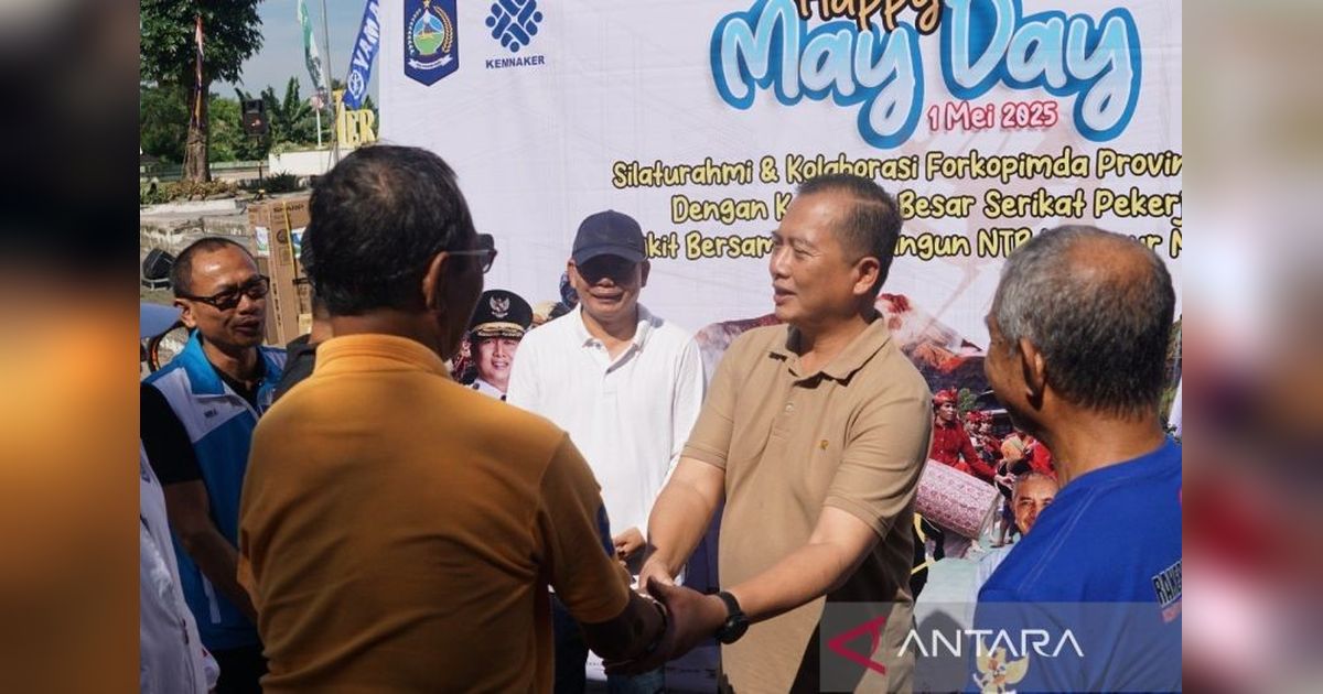 Gubernur NTB Ajak Buruh Bangun Daerah: Kolaborasi Kunci Kemajuan