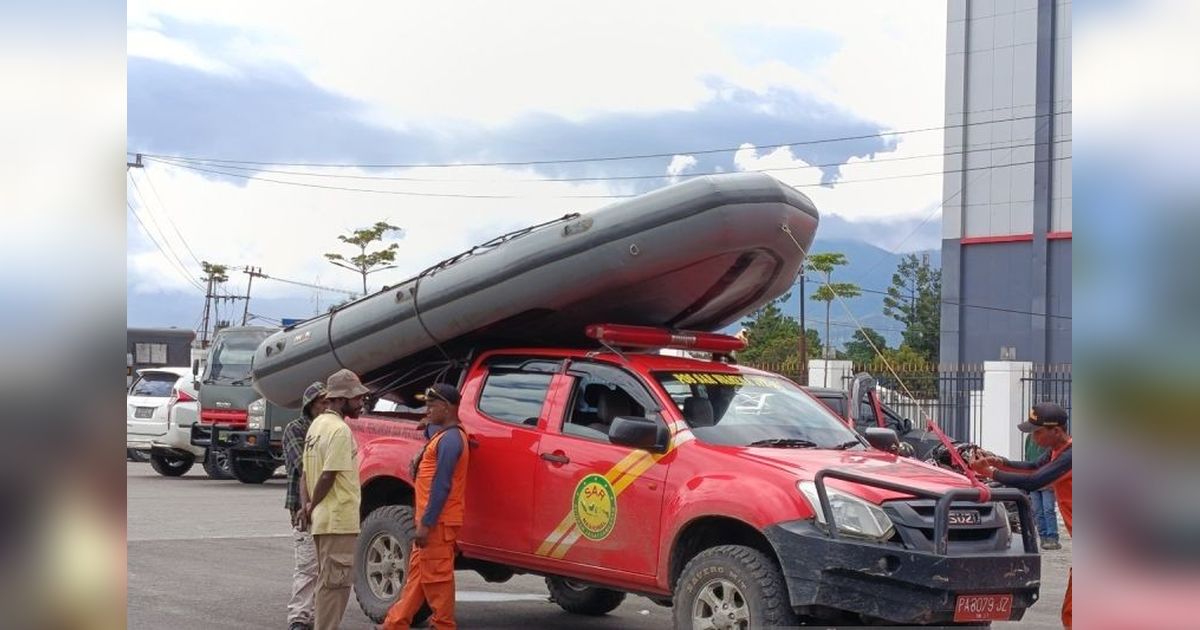 Basarnas Kerahkan Speed Boat Bantu Evakuasi Banjir Jayawijaya