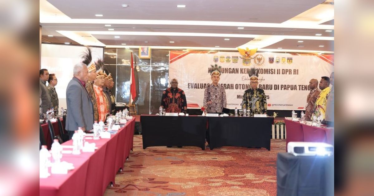 DPR RI Evaluasi Perkembangan DOB Papua Tengah: Fokus pada Pembangunan dan Pelayanan Publik