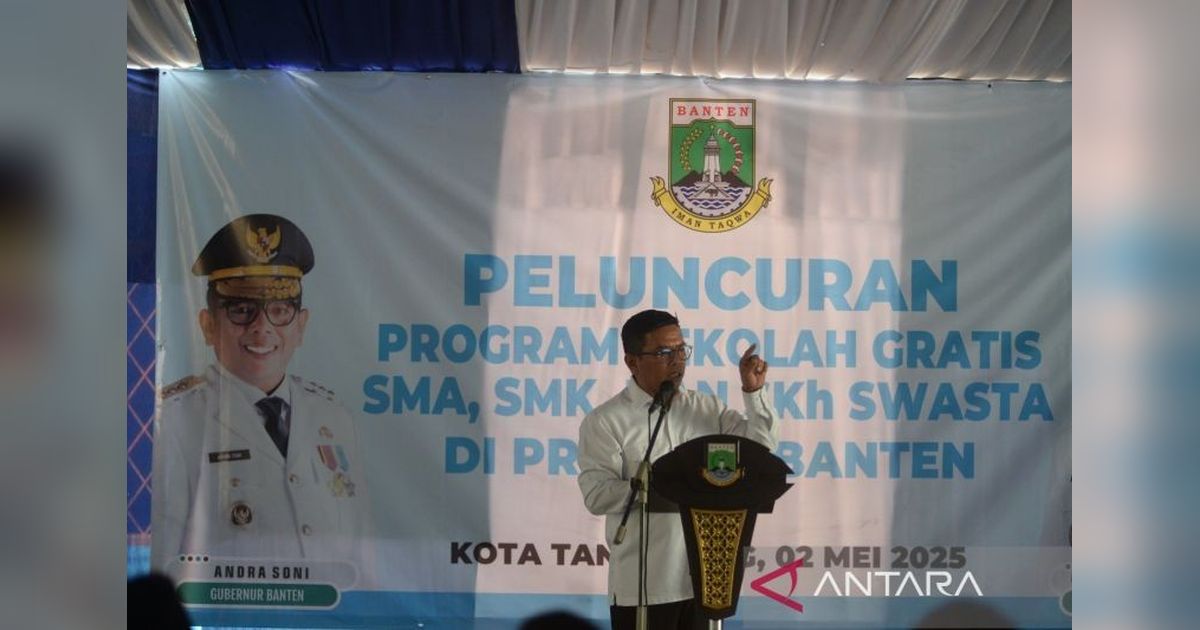 Banten Luncurkan Program Sekolah Gratis SMA/SMK/SKh Swasta: Raih Pendidikan Berkualitas Tanpa Beban Biaya