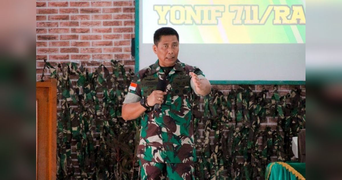 Kasdam XIII/Merdeka Tekankan Profesionalitas dan Loyalitas Prajurit di Palu
