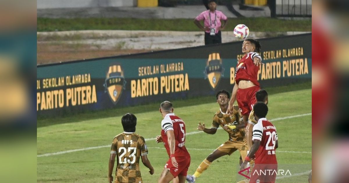 Barito Putera Imbangi Dewa United, Jauhi Zona Degradasi