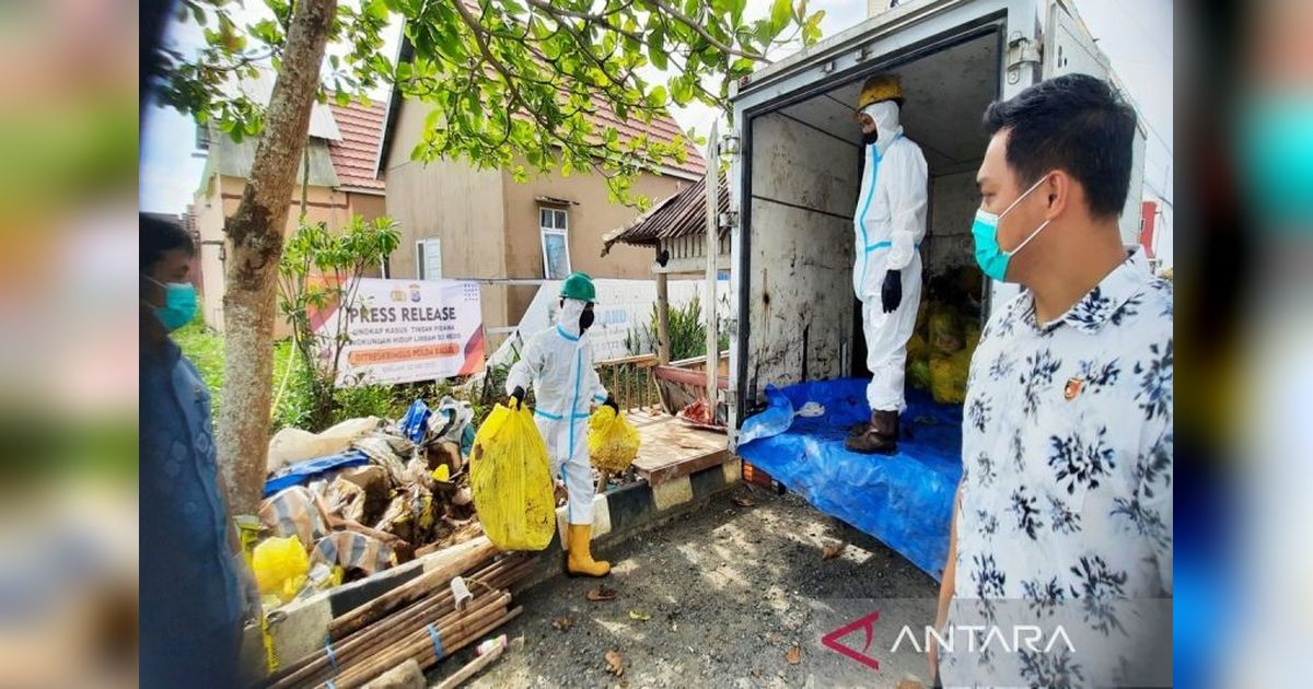 Limbah Medis Ilegal Ditemukan di Pemukiman Banjarmasin, Ancaman 10 Tahun Penjara Menanti Pelaku