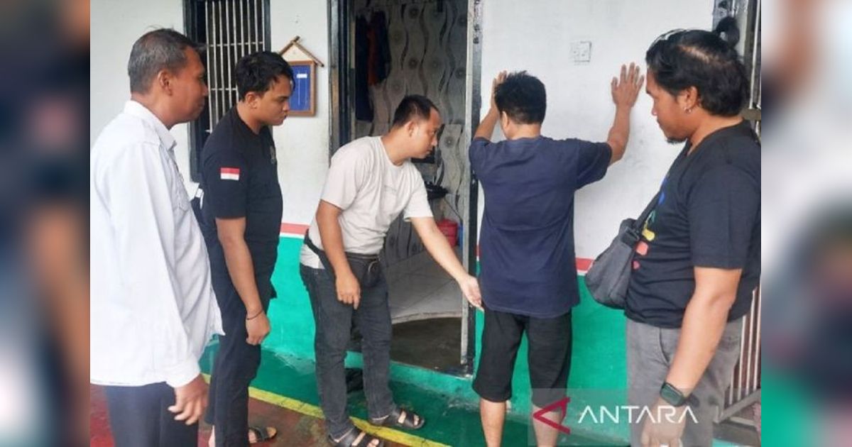 Polresta Palangka Raya Ringkus Narapidana Simpan 24 Paket Sabu di Dalam Rutan