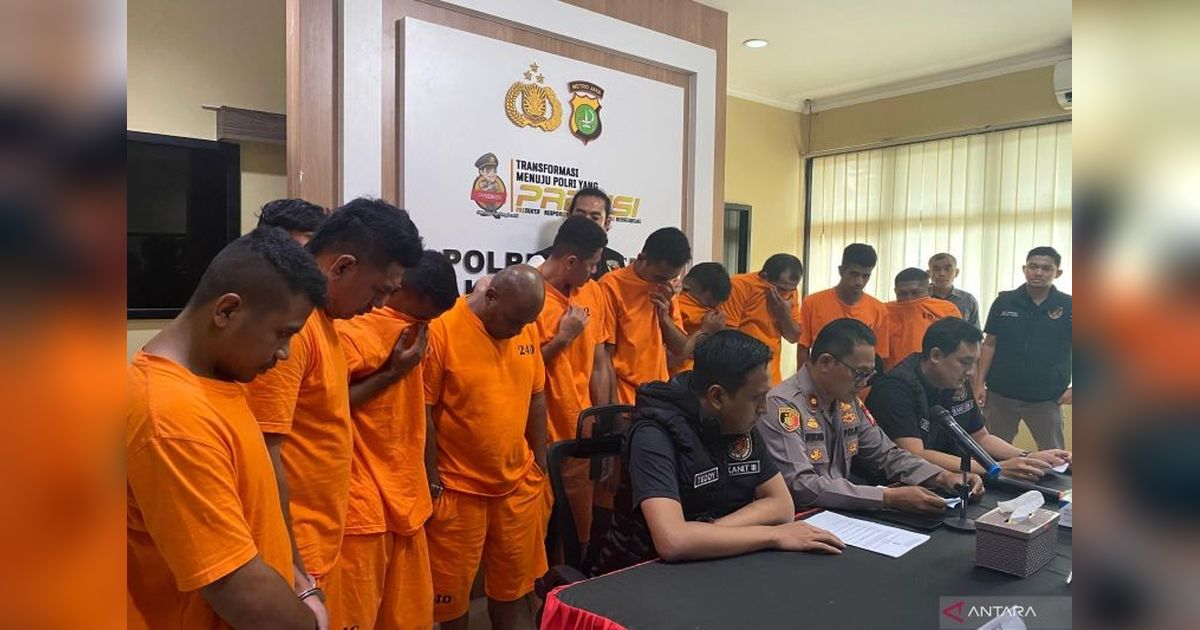 Sepuluh Tersangka Ditetapkan dalam Penyerangan Kemang: Perebutan Lahan Berujung Aksi Kejahatan