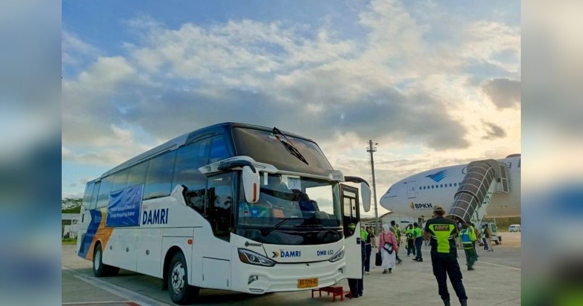 Damri Siap Angkut Hampir 89 Ribu Jamaah Haji 2025 dengan 64 Armada Bus