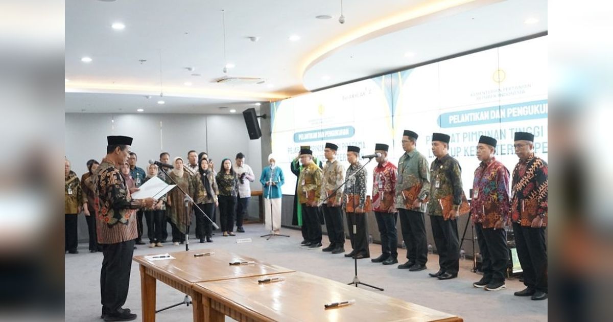 Menteng Kompetensi, Mentan Tolak Calon Pejabat Titipan Termasuk Keluarga Sendiri
