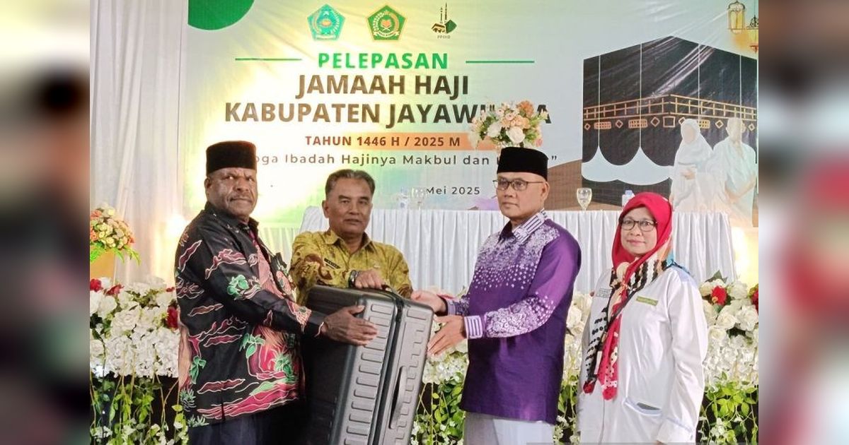 47 Calon Haji Jayawijaya Lepas ke Tanah Suci, Pemkab Harap Tingkatkan SDM