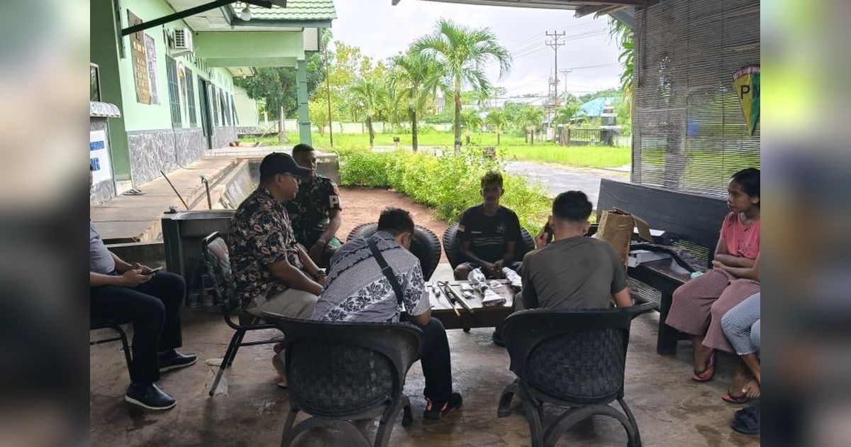 Polres Tanimbar Sita Senapan Angin Ilegal Pasca Bentrokan Antar Desa