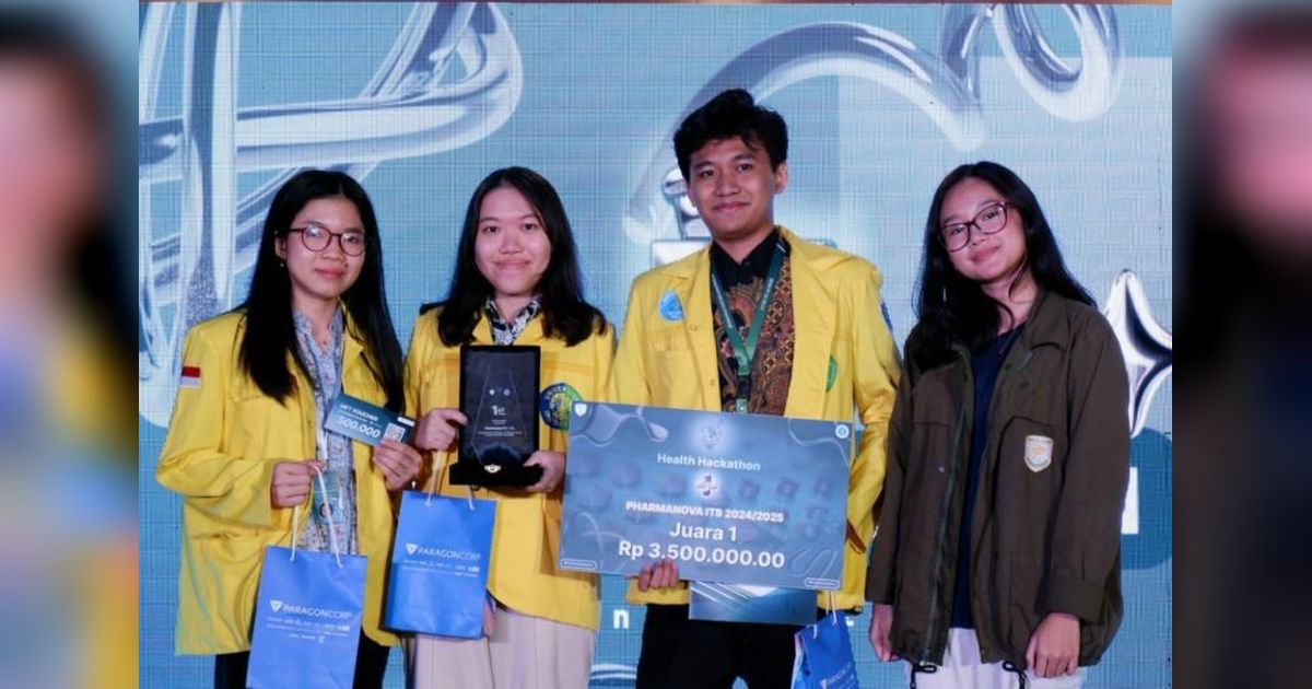 Mahasiswa UI Raih Juara Kompetisi Healthon Pharmanova 2025 dengan Inovasi Sehat