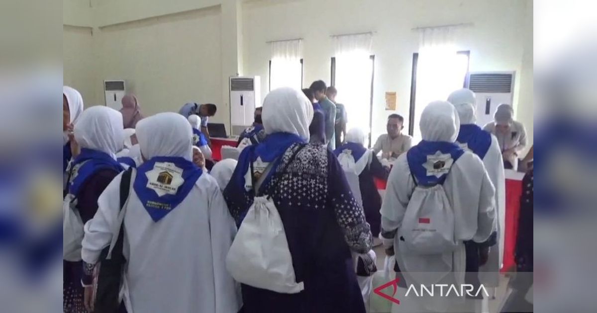 423 Calon Haji Bengkulu Tiba di Asrama, Siap Berangkat ke Tanah Suci