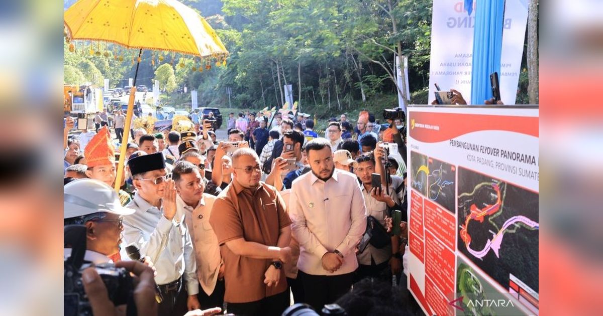 Flyover Sitinjau Lauik Tahap I Mulai Dibangun, Target Rampung Juli 2025