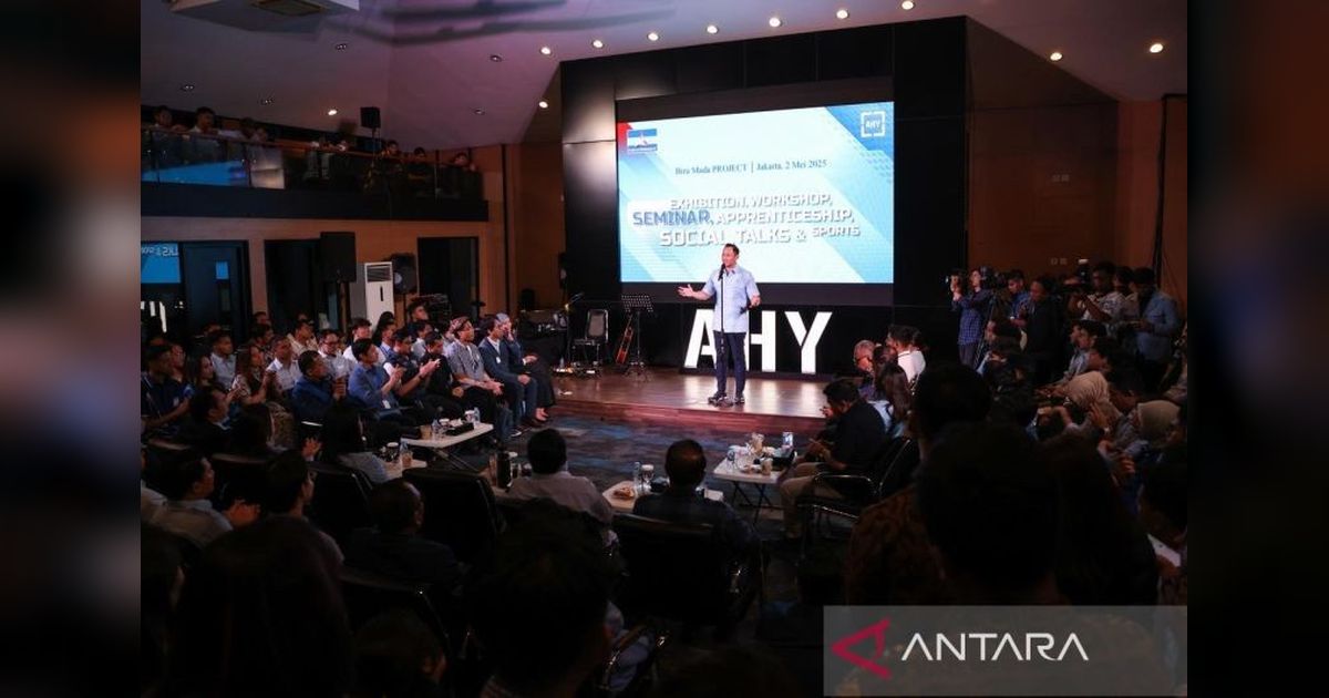 AHY Ajak Generasi Muda Pimpin Politik Rasional dan Bertanggung Jawab