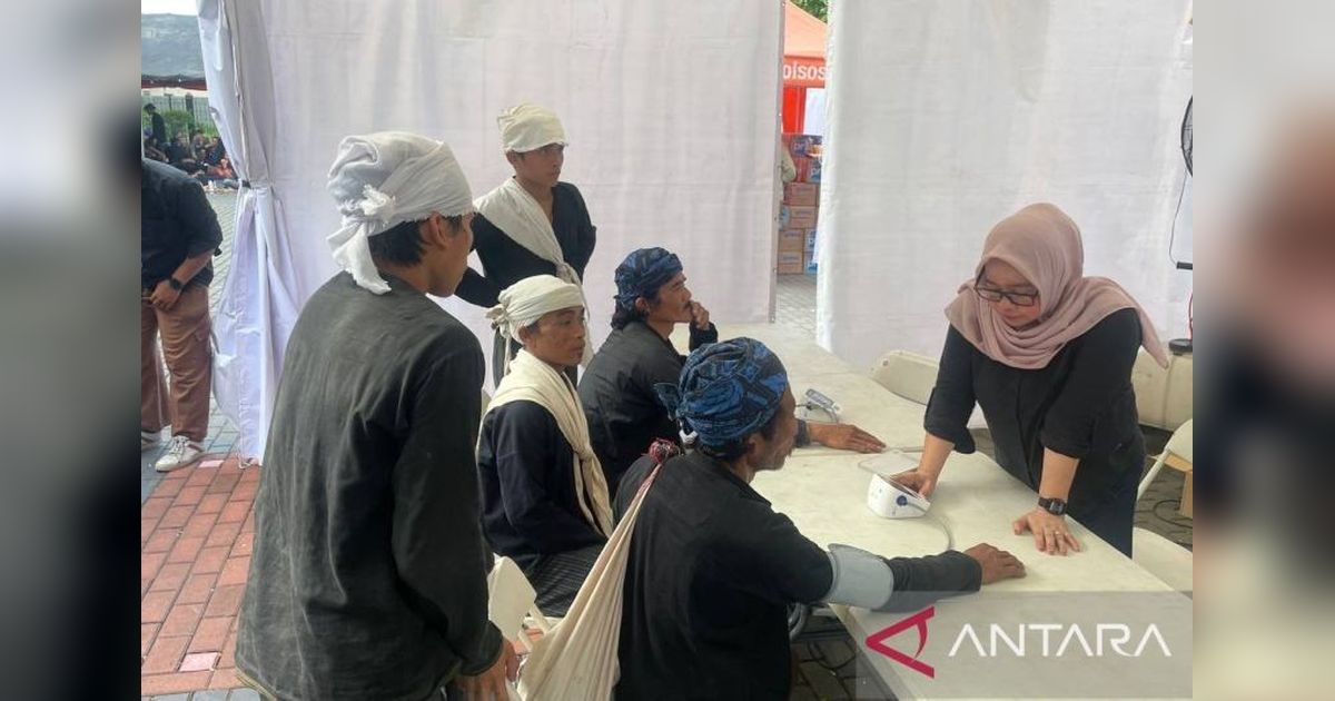 Pemprov Banten Berikan Pelayanan Kesehatan Gratis Selama Seba Badui