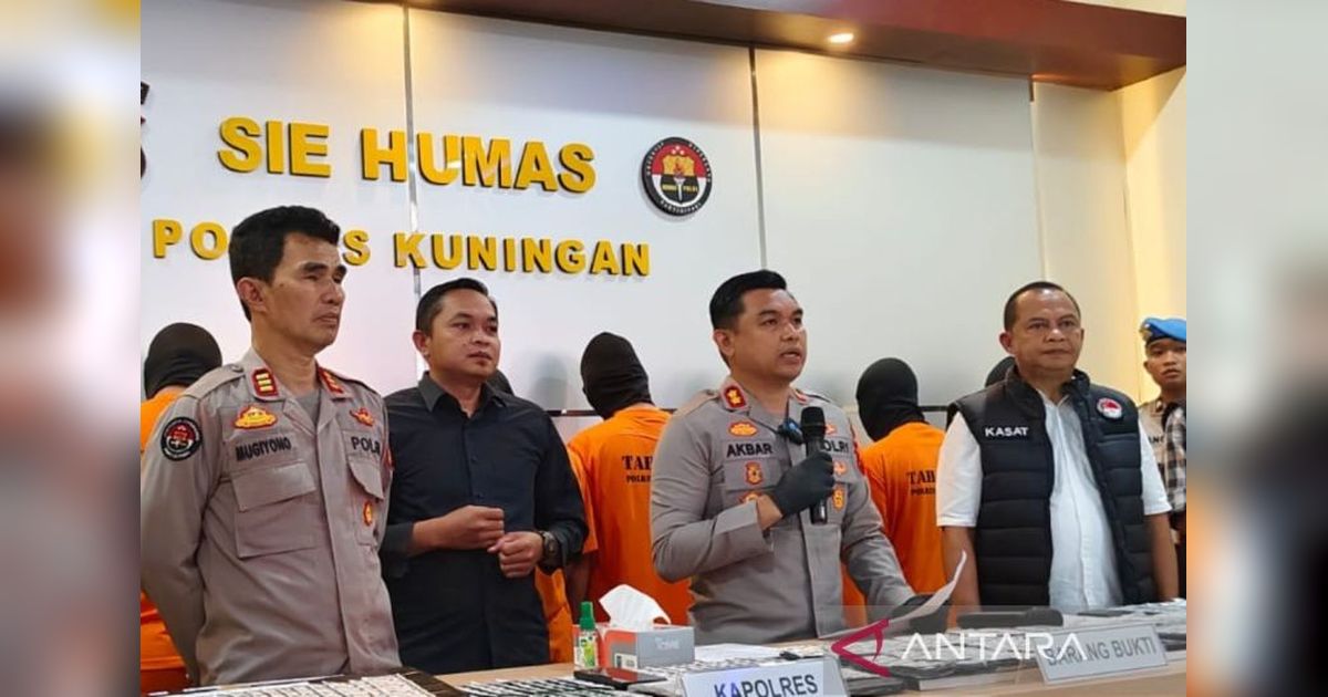 Polres Kuningan Ringkus 11 Pengedar Narkoba dalam Sebulan