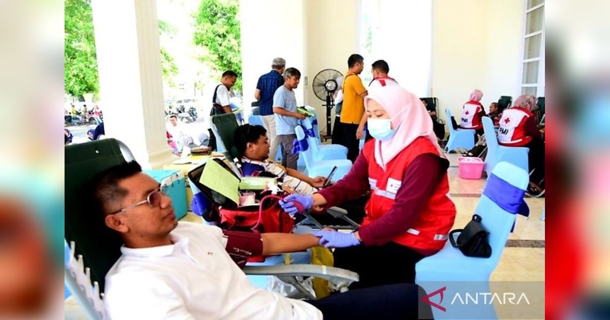 ASN Gorontalo Dukung Ketersediaan Darah, Target Donor Rutin Tiga Bulan Sekali