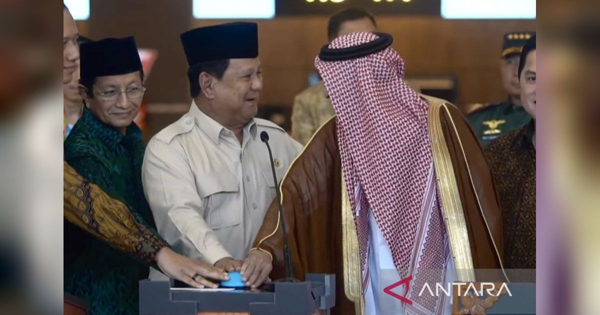 Terminal Haji dan Umrah Khusus di Bandara Soetta Resmi Dibuka Presiden Prabowo